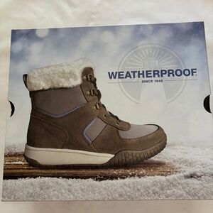 Women's Leather Hiking Boots Color Tan Size 7